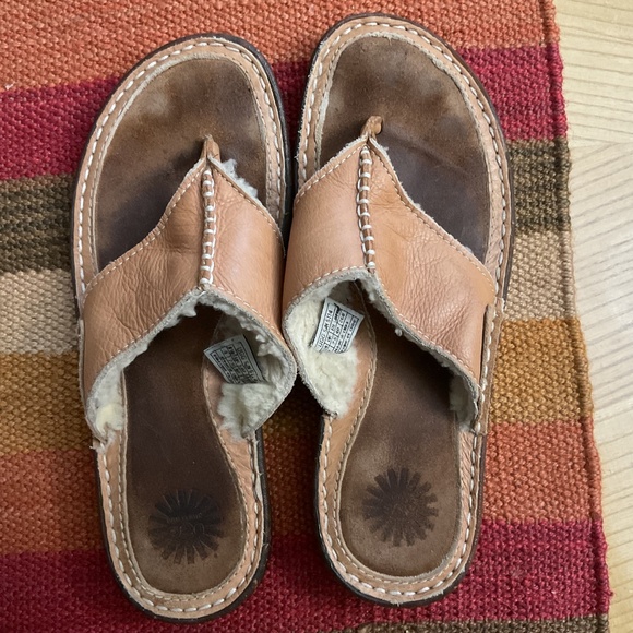 Shearling sandals - Picture 5 of 5